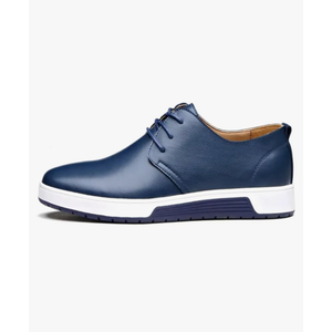 Men's Casual Oxford Shoes Breathable Leather Flat Fashion Sneakers Sandals, Size 45 (11)