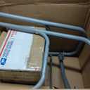 Medline Lightweight Junior/Lower Height Folding Walker with 5 Wheels