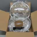 VocVoi Stainless Steel Pan, 12 Inch with Lid Stainless Steel Frying Pan, Non Toxic Tri-Ply Skillet, PFOA&PTFE Free, Oven and Dishwasher Safe, Induction Compatible