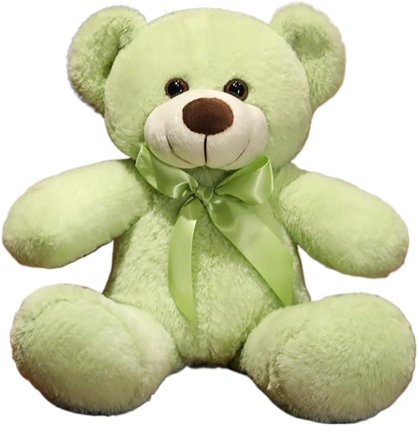 12inch Teddy Bear Stuffed Animal, Soft Teddy Bear Plushie Toys, Birthday for Kids Boys Girls (Green)