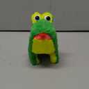 Hopearl Jumping Croaking Frog Interactive Electronic Pet Leapfrogging Plush Toy with Sounds and Movements Animated Stick Out Tongue Frog Gifts for Toddlers Birthday, 6''