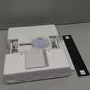 Hansong Vanity Mirror with Lights Lighted Makeup Mirror with 9 LED Bulbs Plug in Light Up Makeup Mirror with Lights 360 Rotation with 10x Magnifying Mirror Tabletop (White)