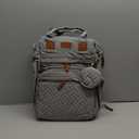 Baby Diaper Bags with Changing Station, Waterproof Diaper Bag Backpack for Moms Dads with USB Charging Port, Baby Shower Gifts, Large Capacity diaper backpack, Grey (Gery)