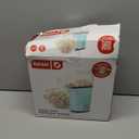 Dash Fresh Pop Popcorn Maker - Oil-Free,Air Popcorn Popper - With Measuring Cup & Recipe Guide - Perfect for Movie Nights - 16 Cups,Aqua,(Pack of 4)