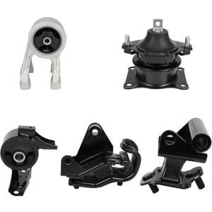 OCPTY Engine Motor Mount and Transmission Mount Set Compatible for Honda Odyssey EX LX 2007 V6 3.5L, VTEC # A4553, A4526HY, A4587, A4558, A4557 (5PCS)