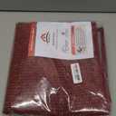 BEQHAUSE Kitchen Rugs 24"x36", Non-Slip Kitchen Mats for Floor, Super Absorbent and Stain Resistant Kitchen Rugs, Machine Washable Rugs for Kitchen, Hallway, Laundry & Sink, Red