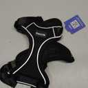 Cat Harness and Leash for Walking Escape Proof Soft Adjustable Cat Leash Breathable Comfortable Vest Easy to Wear Kitten Harness for Outdoor Travel (Black, S (7-12lb))