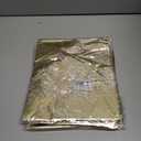 2 x 15Pcs 18X30 inch Gold Star Printed Clear Cellophane Gift Wrap Bags Basket Wrapping Plastic Large Cello Bags for Party Favors Treats Mug with 5" Twist Ties