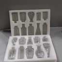 Glass Bud Vase Set of 20, Small Flower Vases, Glass Vases for Centerpieces, Vintage Home Table Decorations Bud Vases (20 Pcs, Clear)