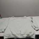 Womens Fleece Lined Sweatshirt Off Shoulder Long Sleeve Pullover Top Oversized Shirt Basic Slouchy Clothes 2026 (X-Large, Dusty Green)