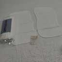 12 Pack Muslin Burp Cloths 100% Cotton Muslin Cloths Large 20''x10'' Extra Soft and Absorbent Baby Burping Cloth - White