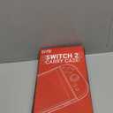 Orzly Case Compatible with Nintendo Switch 2 Protective Carry Case (2025 Model) with Screen Padding, Game Card microSD Pockets for Console and Accessories Screen Size 7.9" - Gift Boxed (Black)