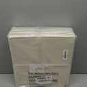 StorageWorks 6-Pack Bed Sheet Organizers and Storage, Foldable Bedsheet Holder for Linen Closet, Bedding Container with Handle, Beige, 15" D x 12"W x 5"H (17L)