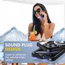 Red2Fire for iPhone 15 Pro Case Waterproof, [Built-in Screen Protector & Camera Protector][Compatible with MagSafe][Full Body Shockproof][IP68 Waterproof][Dustproof] Phone Case 6.1" Black/Clear