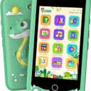 Kids Smartphone Girls Toy 3.97" Touch Screen Toddler Phone Learning Toy Christmas Birthday Gift for Girls 3-12 Years Old, MP3 Music Player Kids Phone with Dual Camera