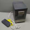 Frigidaire Gallery, 33 Lbs. Countertop Ice Maker, Nugget Shaped Ice, Stainless Steel Trim (Black)