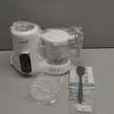 GROWNSY Baby Food Maker with Steam Basket, One Step Baby Food Processor Steamer Puree Blender Grinder Mills Machine, Auto Cooking Grinding and Sterili-zing for Healthy Homemade Baby Food, BPA-Free (White)