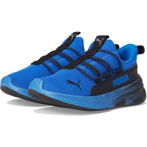 PUMA Kids Boys One4all 2.0 Blizzrizz Easy On Sneakers Shoes Casual - Black, 34