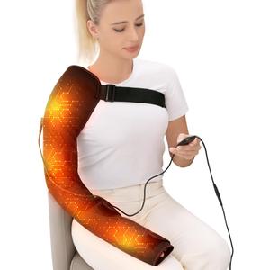 Shoulder Arm Hand Heating Pad for Pain Relief, Ultra Long Heated Wrist Wrap Heated Elbow Brace Hand Warmer for Tendonitis, Arthritis, Sports Injury Recovery, 3 Temperature Settings & Timer