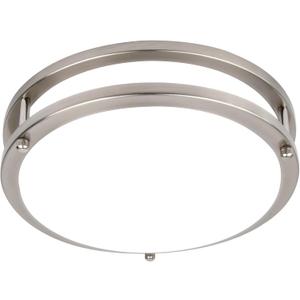 Hlite 13inch LED Flush Mount Ceiling Light, 36W 3600LM Ultra Bright, 5000K Daylight White Ceiling Light Fixture for Bedroom Kitchen Bathroom Hallway, Nickel