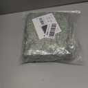 Obstal 2PC Sage Green Tablecloth - 6ft Rectangle Spandex Table Cover for Party, Events, Banquets & Weddings, Machine Washble