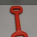 Feeko Dog Toys for Aggressive Chewers Large Breed, 15 inch Interactive Long Lasting Dogs Toy with Convex Design Natural Rubber Tug-of-war Toy for Medium Large Tooth Clean(Red)