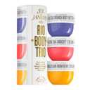SOL DE JANEIRO Rio Trio Body Cream Discovery Set - Brazilian Bum Bum Cream, Delicia Drench Body Butter, Bom Dia Bright 50 ml (Missing Yellow Cream )