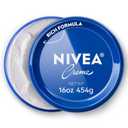 NIVEA Creme Face, Hand and Body Moisturizer Cream, Rich Body Cream for Dry Skin with Provitamin B5, FastAbsorbing and NonComedogenic, For Daily Use on All Skin Types, 16 Oz Jar
