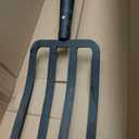 WIKER Pitchfork,Pitchforks for Gardening Digging Composting Spading,4Tines Garden Fork witn Fiberglass Handle,43 Inches
