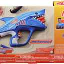 NERF Junior Wild Sharkfire, Easy Play Dart Blaster, 8 Nerf Elite Darts, Nerf Blaster Shark Toys for 6 Year Old Boys & Girls & Up, Outdoor Toys