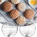 Concha Cutter Mexican Bread Mold With 3 Sizes Pig Cookie Cutter Set,Concha Stamp Two Sided Mold For Pan Dulce Mexicano Cortadora De Pan,Cookie Stamps for Baking Cookies
