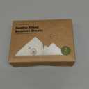 2-Pack Organic Bassinet Sheets for Girls, Boys - 100% Cotton Bassinet Mattress Sheets Compatible with Halo Bassinest Swivel Sleeper, Graco, Baby Delight, Chicco, Fitted Bassinet Sheets (Bumble Bear)