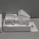 Suiitat Induction Moka Pot, 9 Cups (15.9 oz) Crystal Glass-Top & Stainless Steel Moka Pot, Classic Stovetop Espresso Maker, Silver