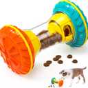 Interactive Dog Puzzle Toys for Boredom, Dogs Enrichment Toy to Keep Them Busy, Treat Dispensing Slow Feeder (Yellow)