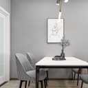 CAX Grey Textured Contact Paper Peel and Stick Wallpaper for Bedroom