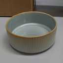 TheTerra Ceramic Dinnerware Sets for 4, 12 Pieces Porcelain Lightweight Plates and Bowls Sets, Scratch Resistant Dish Set, Oven & Microwave & Dishwasher Safe, Desert Sage