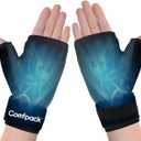 Comfpack Hand Ice Pack Gloves for Arthritis, 2PCS Wearable Thumb Ice Pack Wrap, Hot Cold Compress Wrist Cold Pack Wrap for Carpal Tunnel Relief, Pain Relief for Tenosynovitis, Swelling, Surgery