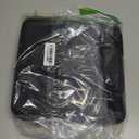 Upgrade Car Seat Organizer Backseat with Storage Pockets, Multipurpose Car Organizer Hanging, Car Trash Bag Can,Premium PU Leather Garbage Can 2.14 Gallon Large Capacity, Black.