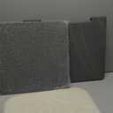 Jiloma Stone Bath Mat Diatomaceous Earth Shower Mat Non-Slip Super Absorbent Bathroom Floor Mat Quick Drying Natural Easy to Clean(31.5* 20 Grey)