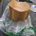 Sherr 200 Pcs 5 lb Kraft Paper Food Trays Boats Bulk, Disposable Nacho Kraft Paper Food Serving Trays Brown for Nachos, Tacos, Fries, Hot Dog, Corn, Bbq, Festivals, Party (Natural Wood)