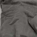 FAIABLE Mens Hoodies Oversized Unisex Acid Wash Hoodie Heavyweight Fleece Vintage Cotton Sweatshirt Men Women Streetwear (Grey) XL