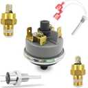 Pool Heater Repair Kit Compatible with Pentair Mastertemp Max-E-Therm Include Switch, Stack Flue Sensor, Thermistor,Replace Number 42002-0024S, 42001-0053S, 42001-0060S, 42002-0025S, 42001-0063S