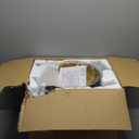 Black Outdoor Gooseneck Lighting for Barn 7 Inch Farmhouse Exterior Light Fixtures with Wall Mount, Small Porch Light with Brass Interior, Outside Gooseneck Wall Sconce for House Garage Patio