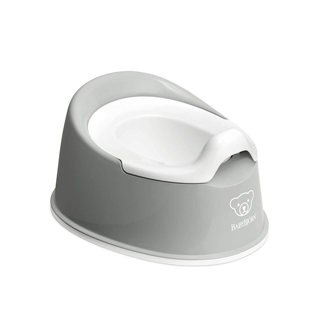 BabyBjrn Smart Potty, Gray/White (Pack of 1)