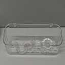 Honeydak 3 Pack Bath Toy Storage Holder with Suction Cups Waterproof Plastic Shower Toy Organizer for Tub Large Capacity Shower Caddy Adjustable Drain Holes for Bathroom, 11.42 x 5.04 x 4.53 Inch