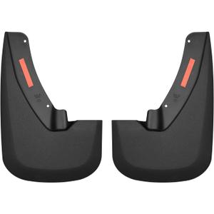 Husky Liners Custom Mud Guards | Fits 2009-2024 Dodge Ram 1500 (19-24 Classic Body) 2010-2018 Dodge Ram 2500/3500, w/OEM Fender Flares | Front, 2-pc Black - 58181