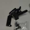 Sun Visor Metal Phone Holder for Car, [Two Swivel Ball Heads] Cellphone Holder for Vehicle with 1/4'' Clamp Fit for iPhone16/15/14/13/12 Pro Max, Galaxy S24/23/22, and More 4-7'' Smartphone