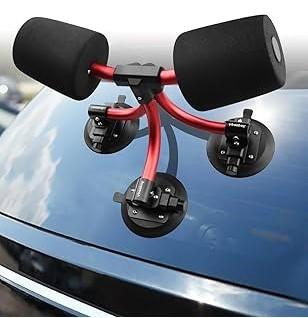 Kayak Roller, Kayak Loader Assist with Suction Alert Design, Triangle Structure & Heavy Duty Suction Cups