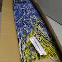 PPOLB Highly Visible Blue Electric Fence Netting, 35.4" H x 164' L, Portable Livestock Nets Mesh for Goats, Sheep, Hogs, Dog, Electric Fencing for Backyards, Homesteaders, Farms Ranches, and Gardens
