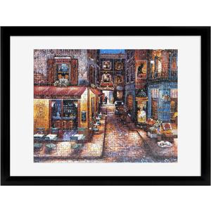 MCS Puzzle Frame, 14.25x19.25, Black, Wall-Mounted, 14.25 x 19.25 in or smaller